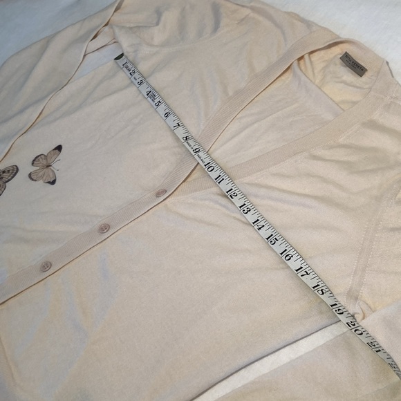 Bottega Veneta butterfly cashmere silk cardigan 44/L - Picture 6 of 15